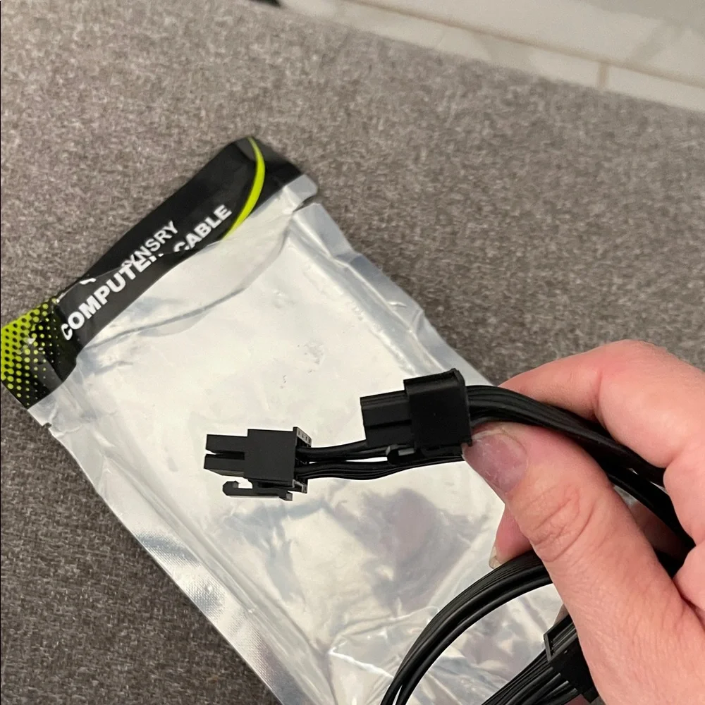Able Black Computer Cable